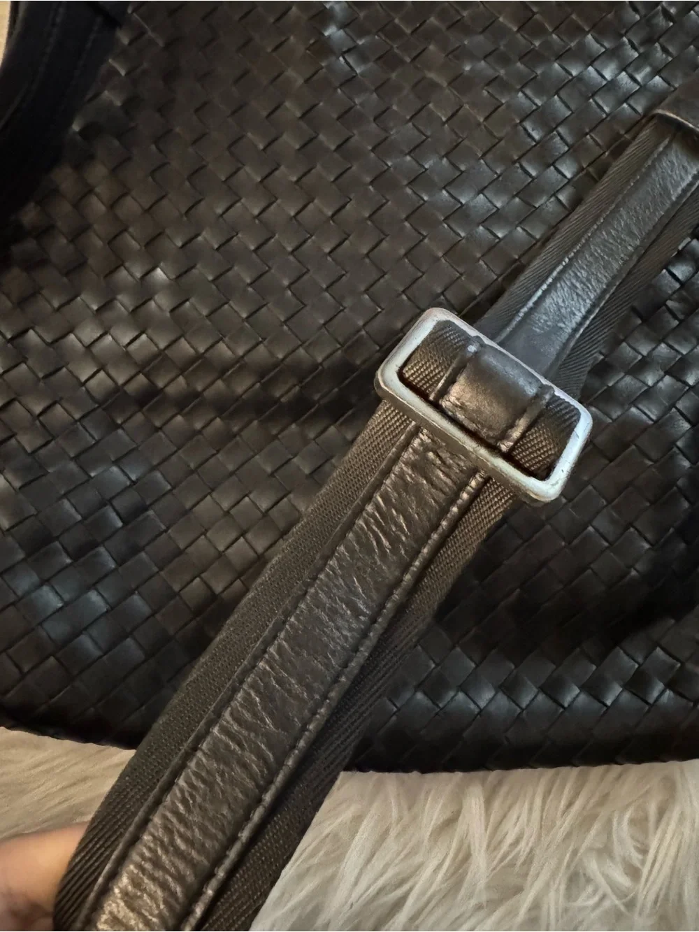 Bottega veneta Woven messenger bag